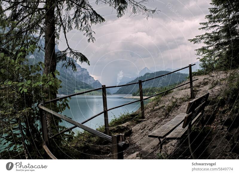 :) See Alpen Berge u. Gebirge Bank Pause