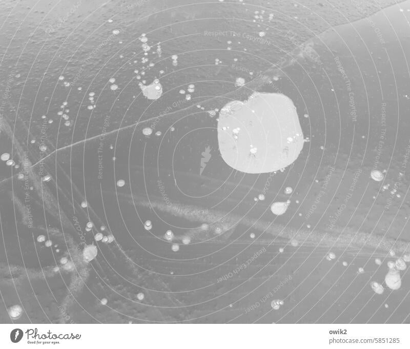 Quasar Sternbild Sternenhimmel Sternenhaufen Kosmos Galaxie Interstellarer Raum Eisfläche Riesenblase festgefroren geduldig Makroaufnahme eisig geheimnisvoll