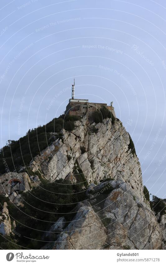 The Rock of Gibraltar - Upper Rock upper rock Felsen Fels von Gibraltar Wanderung Großbritannien Sightseeing sightseeingtour Tourismus Berg Europa Außenaufnahme