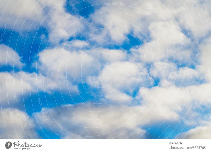 Muster blauer Tageshimmel mit weißen Wolken Air Hintergrund Hintergrundhimmel Klima Wolkenlandschaft wolkig Farbe Umwelt Himmel (Jenseits) hoch Landschaft Licht