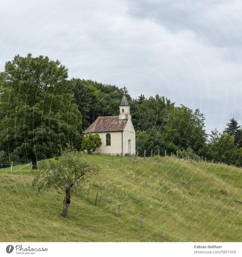 Hofkapelle Sankt Anna in Blaik bei Paterzell Kapelle Oberbayern Weilheim-Schongau Wessobrunn Deutschland