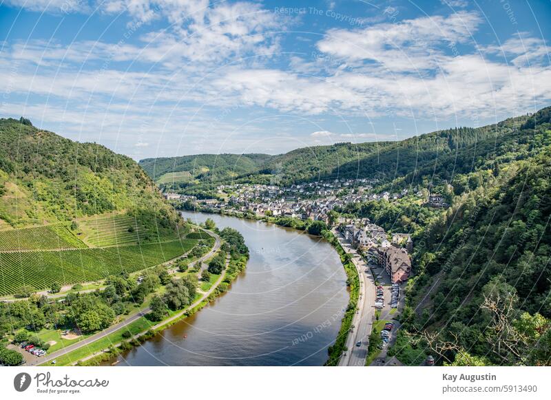 Mosel Natur Erlebnis Farben Burg Fluss Fluss Mosel Mosel Straßen Brücken Mosel Brücken Landschaften Himmel Wolken Sonnenstern Perspektive Dörfer Mosel Dörfer