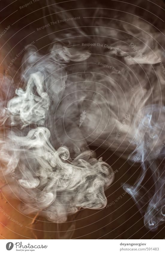 Rauch im Raum Design Tapete Luft Wolken Nebel Bewegung dunkel blau grau schwarz weiß Farbe Hintergrund Kurve Einfluss Licht Mysterium mystisch Form Geruch