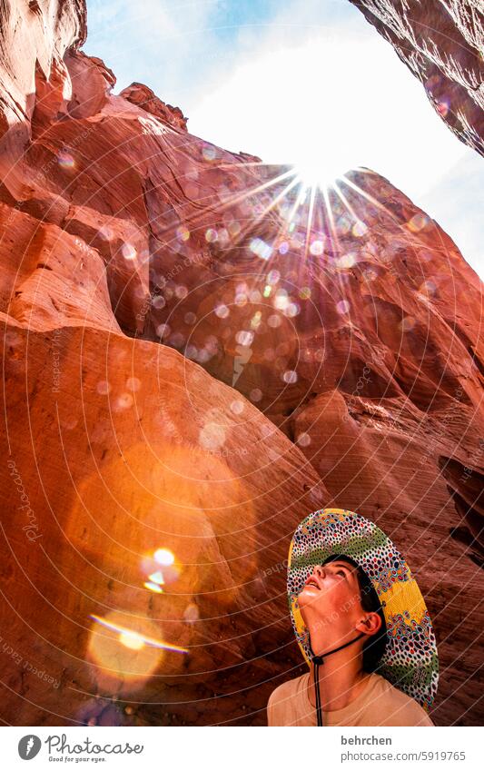 unsere wunder beeindruckend faszinierend Schatten Licht canyon fantastisch Arizona Ferien & Urlaub & Reisen außergewöhnlich Ferne Natur Himmel Amerika