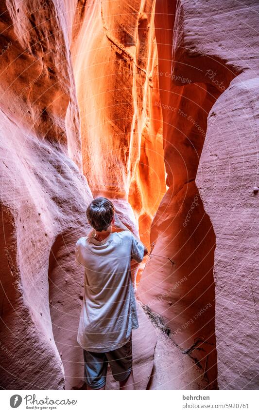 lassegeschichten beeindruckend faszinierend canyon fantastisch Arizona Ferien & Urlaub & Reisen außergewöhnlich Ferne Natur Amerika USA Antelope Canyon