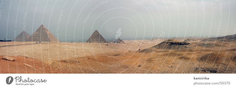 cheops & friends Ägypten Afrika trocken Attraktion Tourismus Tourist Pyramide africa egypt Wüste desert Sand