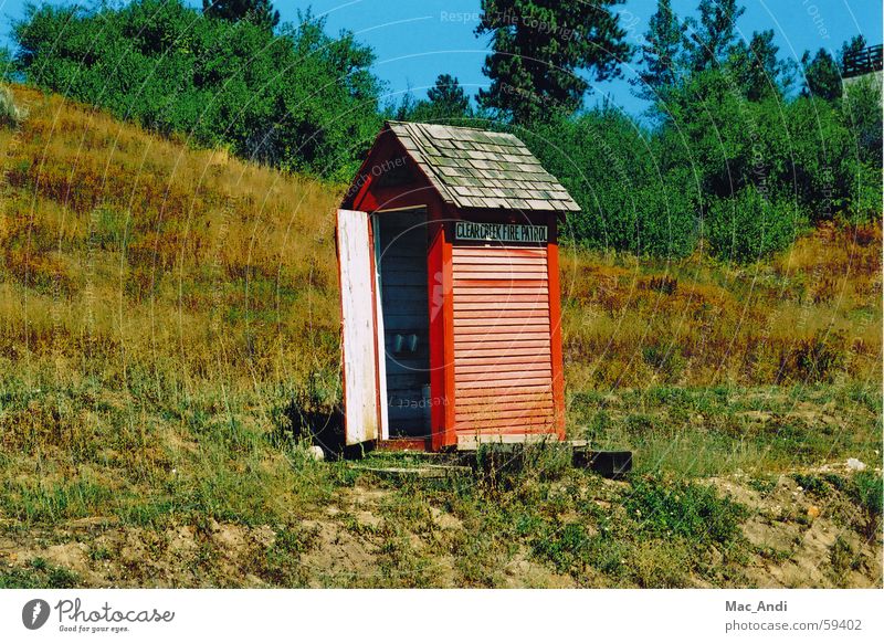 Feuerwehrhaus Idaho Haus fire patrol Brand Toilette