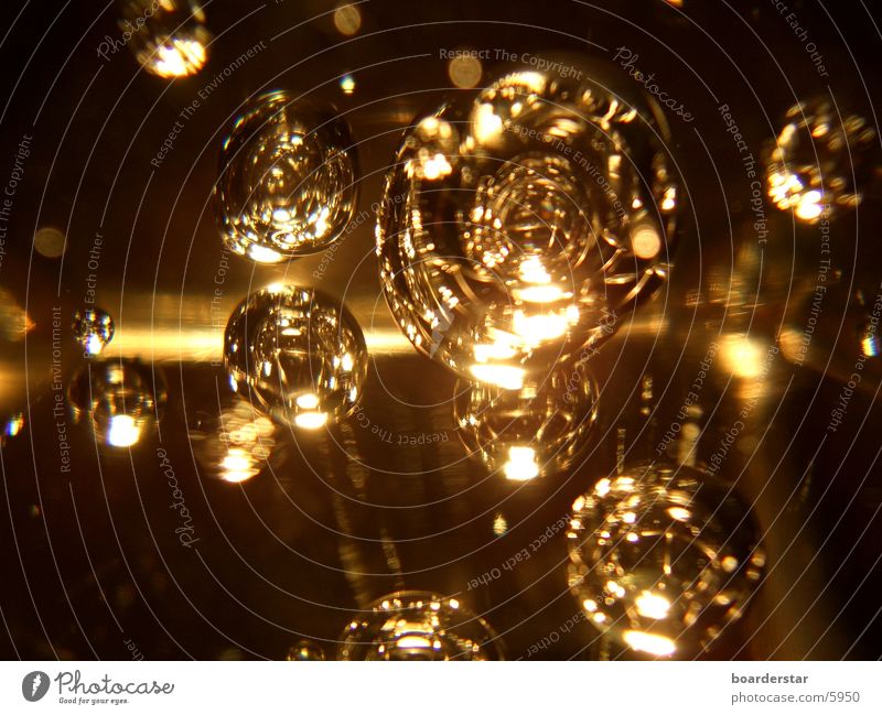 Glasblasen Lampe Glaskugel Licht Häusliches Leben Beleuchtung Halogen Reaktionen u. Effekte