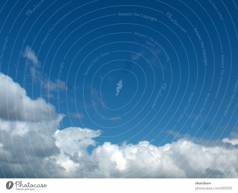 wolkenbett Ferne Freiheit Bett Natur Himmel Wolken Wetter Wind Unendlichkeit oben blau Stimmung Ewigkeit Kumulus Meteorologie Stratosphäre Hintergrundbild