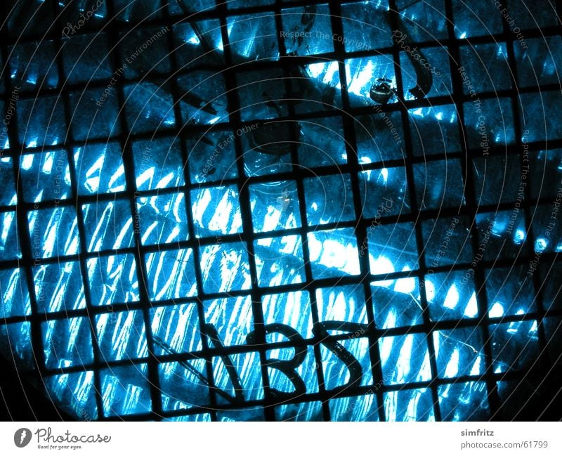 Blue's Gitter Licht heiß Ziffern & Zahlen Beleuchtung Futurismus schwarz Physik Bühne blau Scheinwerfer Theaterschauspiel Wärme unbeschreiblich Nahaufnahme