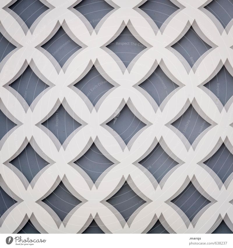 Optics elegant Stil Design Holz Metall außergewöhnlich Coolness eckig trendy verrückt grau weiß Ordnung Präzision Symmetrie Irritation rund Illusion Farbfoto