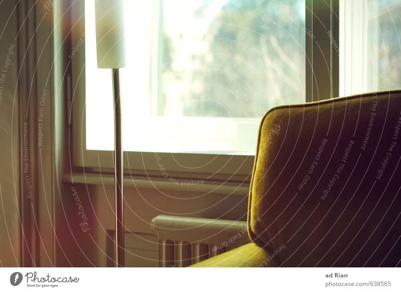 Morgen wird wie heute sein Lifestyle elegant Stil Design Häusliches Leben Wohnung Innenarchitektur Möbel Lampe Sofa Sessel Raum Wohnzimmer Fenster ästhetisch