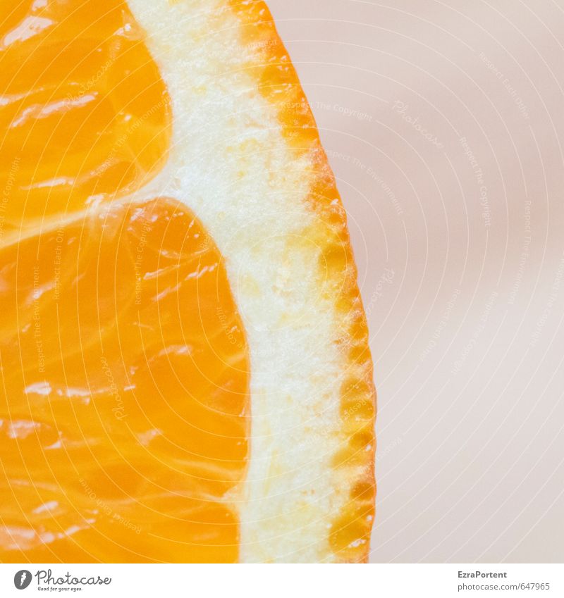 ein wenig Orange Lebensmittel Frucht Ernährung Frühstück Vegetarische Ernährung Diät leuchten natürlich saftig weiß Gesundheit fruchtig Fruchtfleisch Hülle