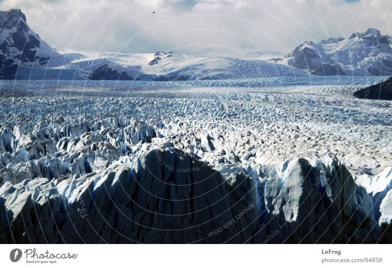 Perito-Moreno-Gletscher Argentinien kalt Reisefotografie Eis Berge u. Gebirge Schnee
