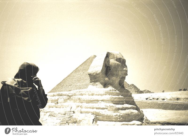 Die Rückkehr des Pharao Araber Altertum König Duplex Ägypten Hieroglyphen Bauwerk heiß gelb schwarz Gebäude unheimlich Kairo Arabien lichtvoll Gizeh historisch