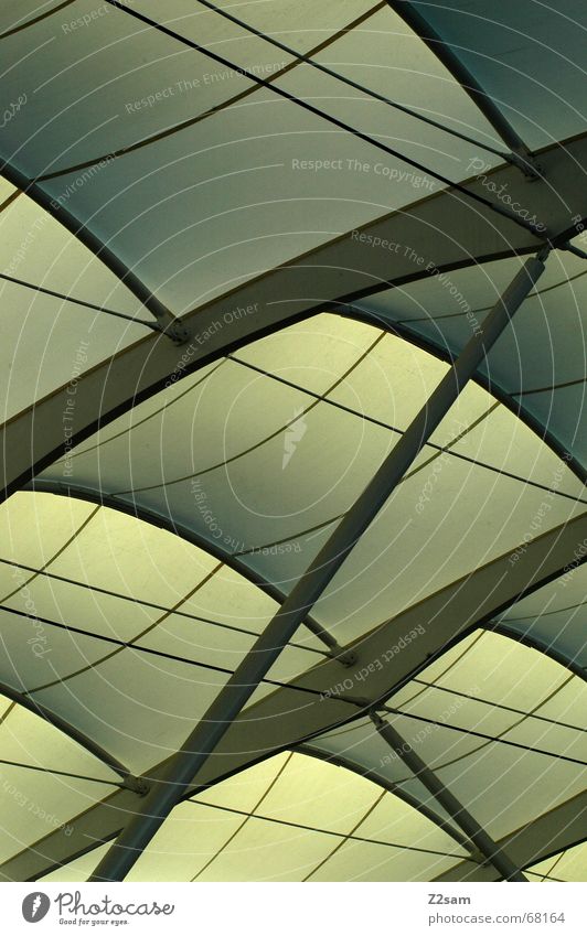 lighting system Dach Lichtspiel Muster abstrakt Spinnennetz Physik Beleuchtung Netz Schatten reflektion architecture Wärme Strukturen & Formen Architektur