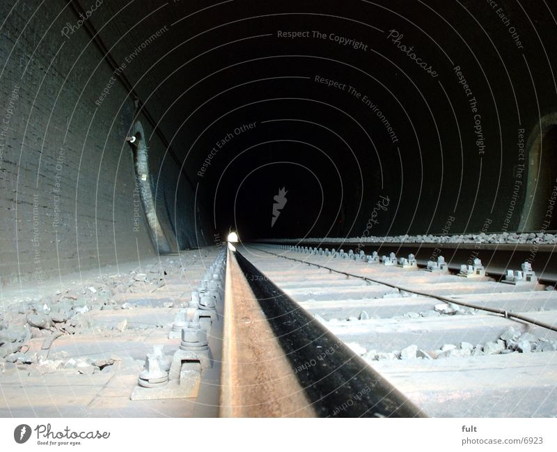 Tunnel Gleise Beton Architektur Stein