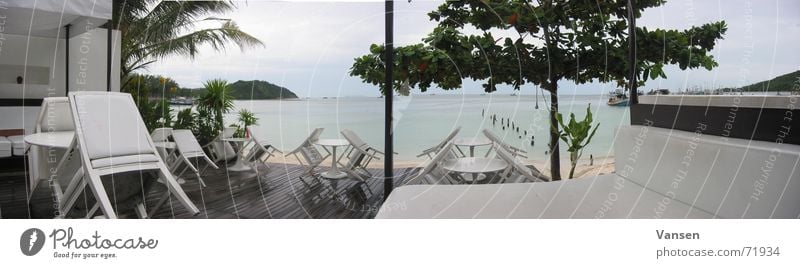 The Place to be Bar Meer Thailand Panorama (Aussicht) chick Regen ko pangan groß Panorama (Bildformat)