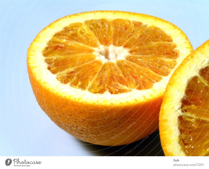 orangen Fruchtfleisch Vitamin Gesundheit frisch Makroaufnahme