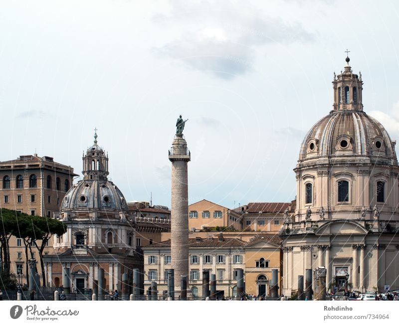 ROMA - Kuppeln & Säulen Ferien & Urlaub & Reisen Tourismus Ausflug Sightseeing Städtereise Architektur Rom Italien Europa Stadt Hauptstadt Stadtzentrum Altstadt