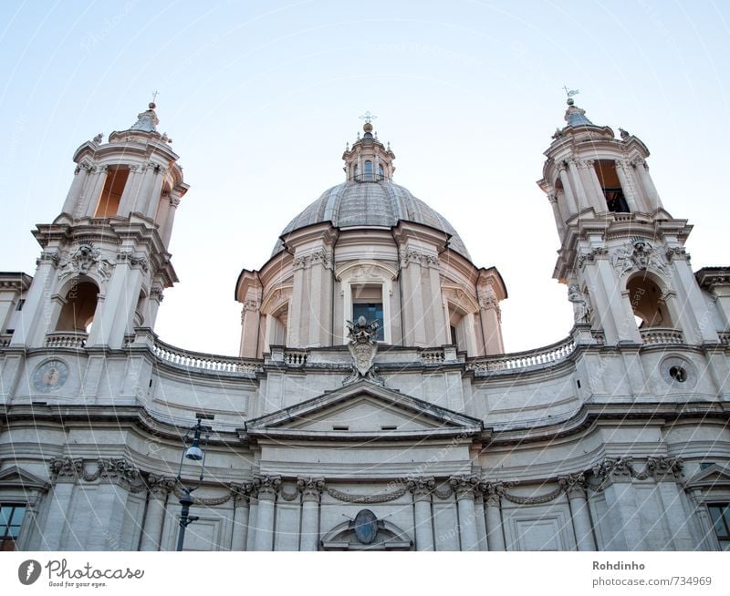 ROMA - Sant'Agnese in Agone Ferien & Urlaub & Reisen Tourismus Ausflug Sightseeing Städtereise Sommer Sommerurlaub Architektur Rom Italien Europa Stadt