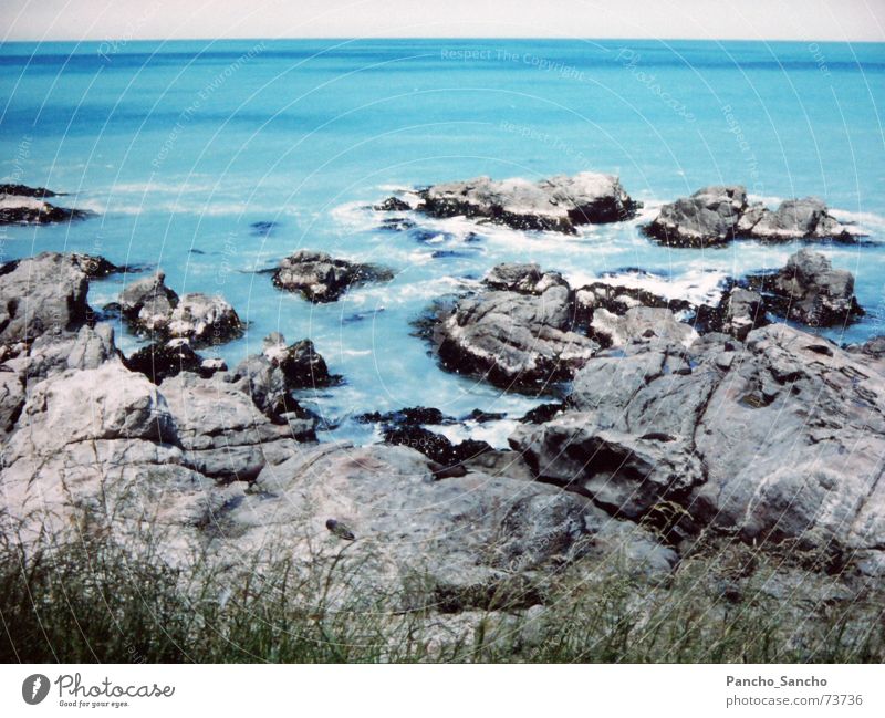 Neuseeland Südinsel Küste Meer türkis traumhaft blau Landschaft Insel