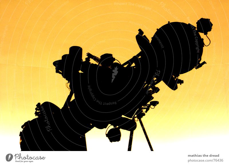 Universarium 2 Observatorium rund gelb Projektor schwarz Technik & Technologie modern Schatten orange Linse Bild universarium Stern