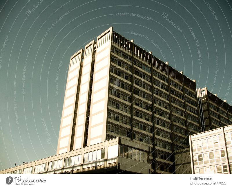 who are you? Hochhaus Himmel Italien building palace Skyline windows sky Euro