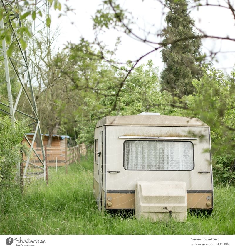 Wohnwagen Im Garten Gartengestaltung Idee