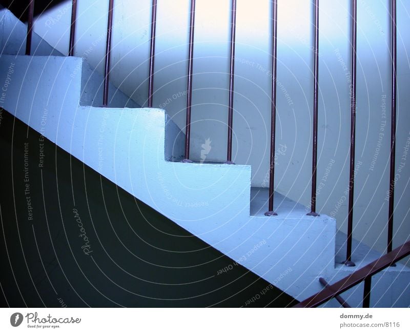 Treppenwinkel Architektur stuffen Geländer kaz