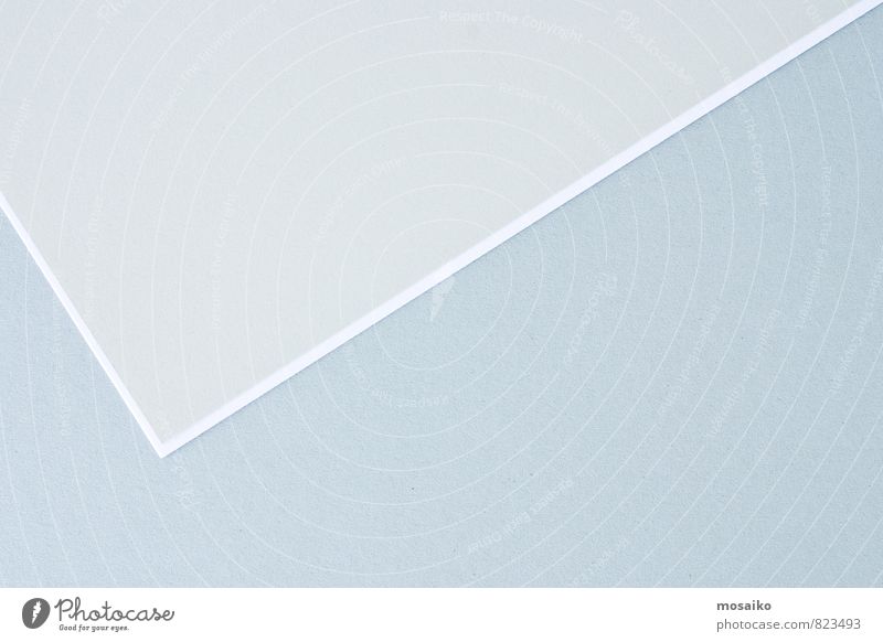 Papierdesign Stil Design Dekoration & Verzierung Tapete Handwerk Business Coolness hell trendy modern Sauberkeit grau Farbe Kreativität Symmetrie blanko