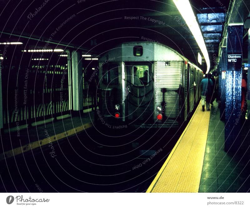 Metro WTC New York City historisch U-Bahn