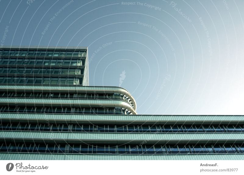 Haus und Himmel Agentur Arbeitsweg Energiewirtschaft Lacoma Gebäude Fenster Fassade Glasfassade Bürogebäude Cottbus Hauptstelle Krankenhaus Bauwerk Lausitz