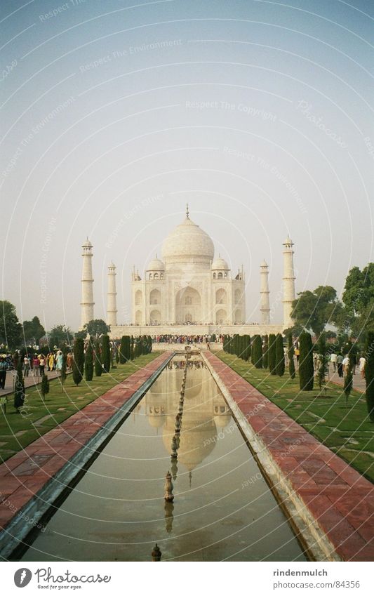 Taj Mahal Indien Ferien & Urlaub & Reisen Asien historisch Marmor