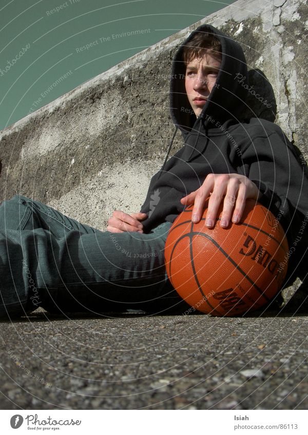 Erste Liebe Trauer dunkel untergehen Spalding Denken Ballsport Basketball schulschwänzen