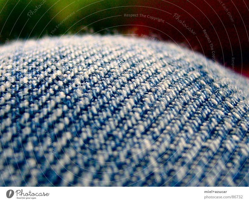jeans Freude Handwerk Farbe blue cloth structure freedom jan Romeo und Julia Nahaufnahme Detailaufnahme