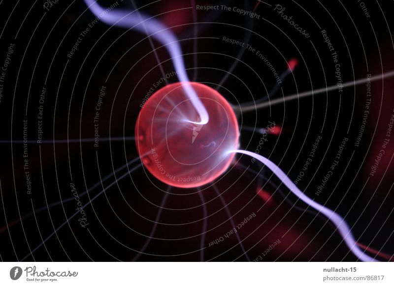 red planet II Plasmaglobus Globus Strukturen & Formen Planet Licht Blitze Streifen Korona rot berühren Spielen Elektrizität Mars Leuchtfeuer Strahlung Treffer