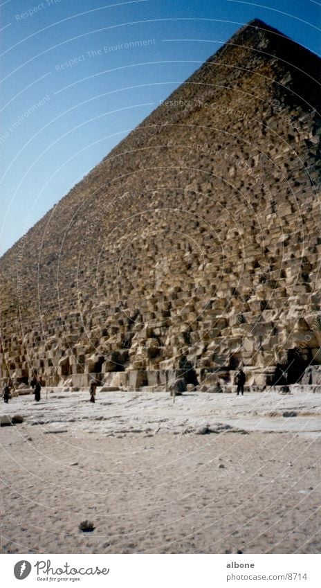 Pyramide Kairo Ägypten Sandstein Gebäude historisch Architektur