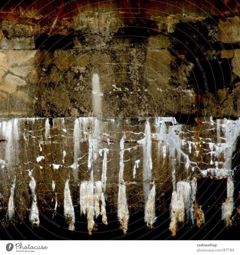 verfallsgeschwindigkeit 0 Häusliches Leben gemalt Bruchstelle Vergänglichkeit gewohnt painted cracks cement used texture Strukturen & Formen traces Spuren Mauer