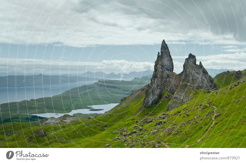 Old Man of Storr III | Isle of Skye, Scotland Ferien & Urlaub & Reisen Tourismus Ausflug Abenteuer Freiheit Expedition Berge u. Gebirge wandern Umwelt Natur