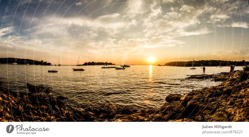 Sonnenuntergang auf kroatisch harmonisch Wohlgefühl Zufriedenheit Sinnesorgane Erholung ruhig Ferien & Urlaub & Reisen Tourismus Ausflug Abenteuer Ferne
