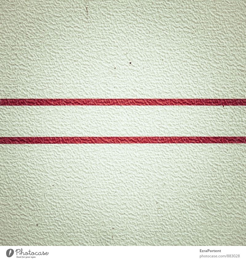 Doppellinie Wohnmobil Wohnwagen Kunststoff Linie Streifen leuchten grau rot weiß Farbe Karosserie Design Grafik u. Illustration graphisch 2 paarweise dreckig