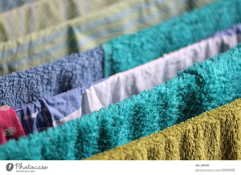 Hang up Körperpflege Häusliches Leben Wohnung Haushaltsführung Wäscheleine Wäscheständer Handtuch Bettwäsche Muttertag Wäsche waschen trocknen hängen einfach