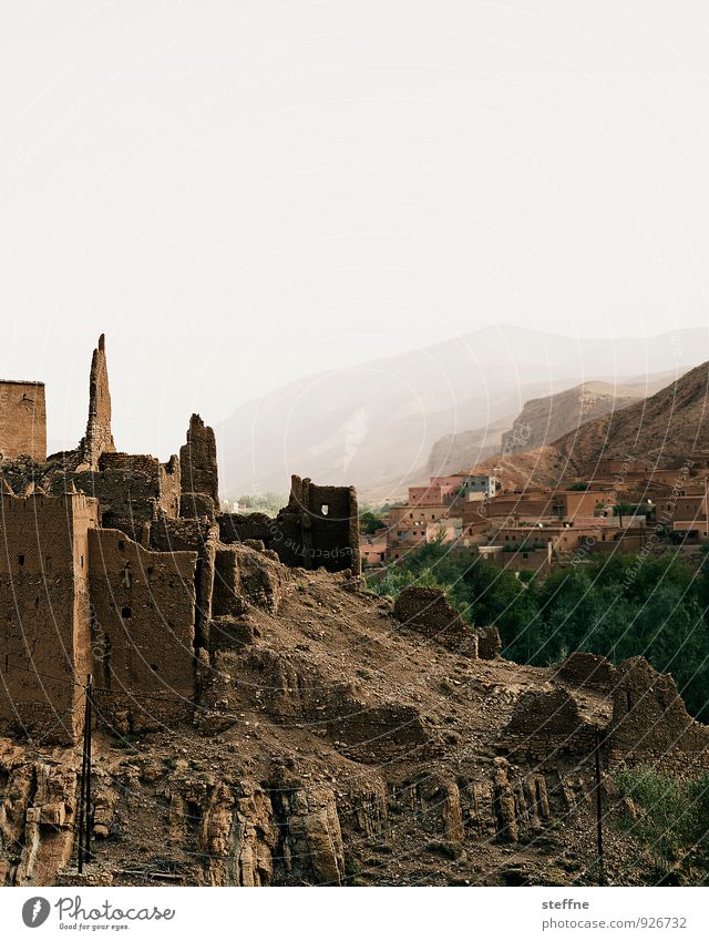Arabian Dream XIX Ferien & Urlaub & Reisen Tourismus Berge u. Gebirge Felsen Stein alt Marokko Naher und Mittlerer Osten Arabien Atlas Dadestal kasbah Ruine