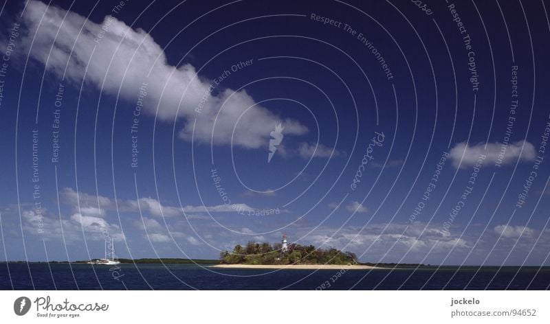 Whitsunday Australien Whitsunday Islands Meer Strand tauchen Schnorcheln Wolken Wasserfahrzeug Segeln Ferien & Urlaub & Reisen Erholung Korallen Pol- Filter