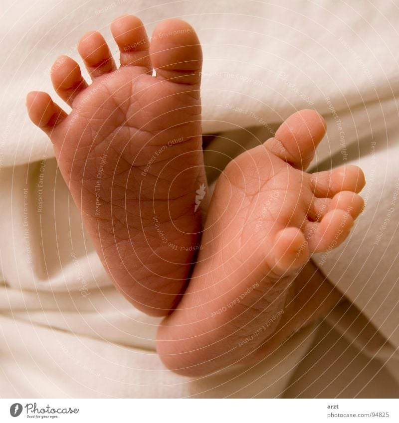 kleine mädchen füße II Zehen Fußsohle Fußspur Baby Mädchen Unbekümmertheit Erholung 2 10 harmonisch Unbeschwertheit Kleinkind feet footprint Decke liegen