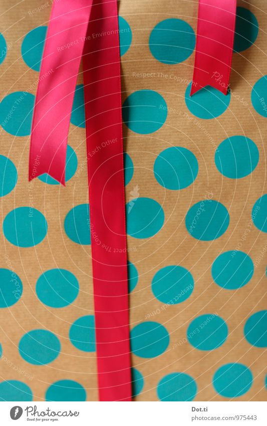 dotify Reichtum Stil Weihnachten & Advent Geburtstag Papier Dekoration & Verzierung Schnur blau rosa Vorfreude Freude geheimnisvoll Geschenk Geschenkpapier