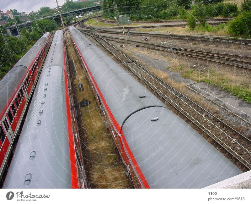 Zug Eisenbahn Gleise Elektrisches Gerät Technik & Technologie
