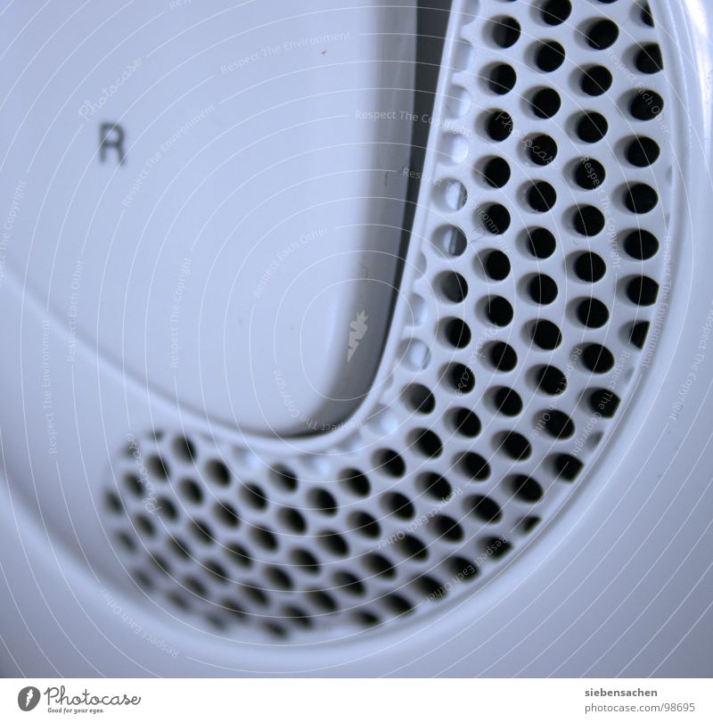 Schallwandler Kopfhörer weiß Loch hören Elektrisches Gerät Technik & Technologie Kurve Strukturen & Formen Nahaufnahme headphones