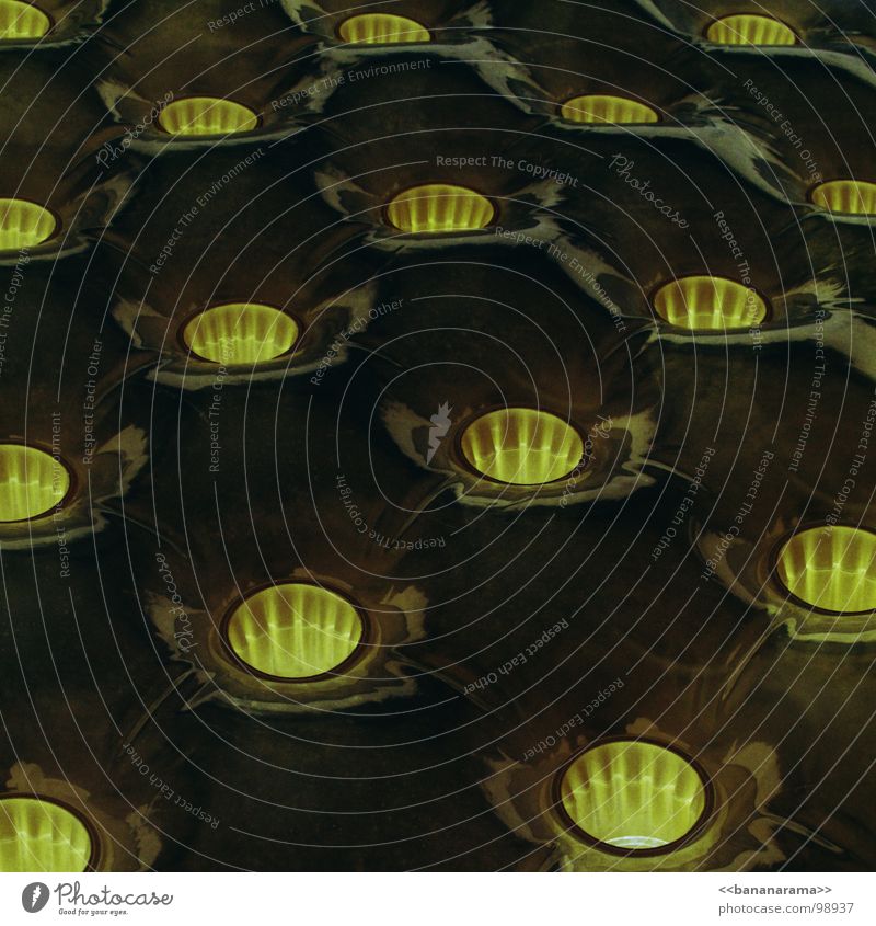 >>16<< Loch Wölbung abstrakt Eisen Erz Produktion Ausstrahlung Stil dunkel grün gleich brüderlich Trauer Macht Lampe Strukturen & Formen Industriefotografie